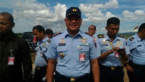 Tim Mabes TNI AU Lakukan Uji Fungsi AWOS di Lanut Halu Oleo Kendari