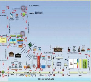 Satlantas Polres Kendari Alihkan Jalur Lalulintas Menjelang Tahun Baru 2018