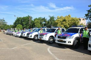 Polda Sultra Apel Gelar Pasukan Pam Natal dan Tahun Baru