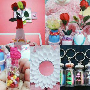 Ide Kreatif Perawat Asal Muna, Limbah Medis Disulap Jadi Hiasan