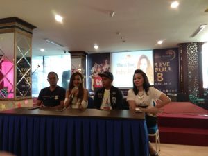 Indri AFI Meriahkan Colour Full New Year Eve 2018 di Plaza Inn Kendari