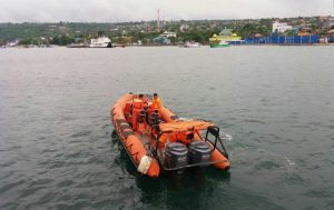 Basarnas Kendari Evakuasi KM Nursinta di Laut Selatan Pulau Kabaena