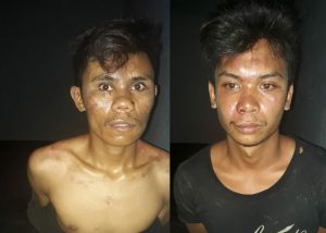 Terjatuh Saat Melarikan Diri, Dua Pelaku Jambret Babak Belur Diamuk Massa