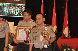 Polda Sultra Raih Penghargaan Kapolri Dalam Lomba Pengembangan Polmas