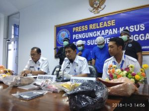 BNNP Sultra Ringkus Dua Pengedar Ganja Area Mandonga Kendari