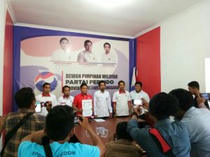 DPW Perindo Sultra Arahkan Dukungan ke Rusda-Sjafei