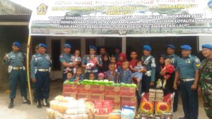 Peduli Sosial, Korps Pomal TNI Silaturahim ke Panti Asuhan