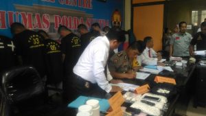 Komplotan Tersangka Narkoba Ramaikan Sel Tahanan Polda Sultra