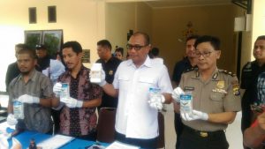Polda Sultra Temukan 50 Ton Garam Ilegal Dengan Kadar Cairan Tidak Layak
