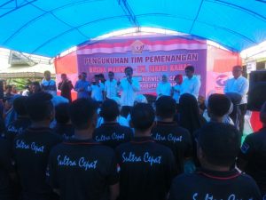 Sambangi Bombana, RM-SK Kukuhkan Tim Pemenangan