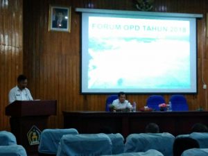 Selaraskankan Program Kerja, Pemkot Kendari Gelar Forum OPD