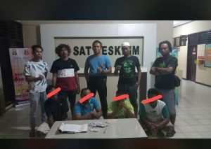 Lagi Asyik Berjudi, Empat Orang Warga Asal Kota Kendari Diamankan Polisi
