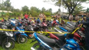 Hanya Bermodalkan Pisau Cuter, Pria Ini Berhasil Gasak 40 Unit Motor