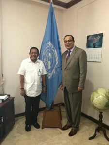 Hugua Wakili CTI LGN Kerjasama Dengan UNESCO Dibidang SDA Berkelanjutan