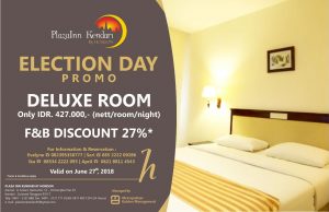 Usai Mencoblos Bisa Dapat Promo Nginap di Hotel Plaza Inn Kendari