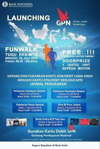 BI Sultra Gelar Event Funwalk Launching GPN