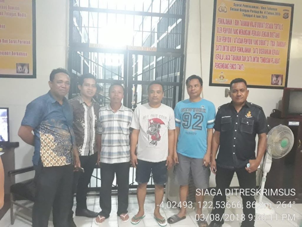 Selewengkan Dana Perjalanan Dinas, Tiga Mantan PJU Satpol PP Konawe Ditahan Polisi