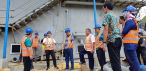 Plt. Wali Kota Kendari Pantau Pembangunan Intake Matabondu