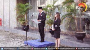 Plaza Inn Kendari Peringati HUT RI ke 73 dengan Upacara Bendera