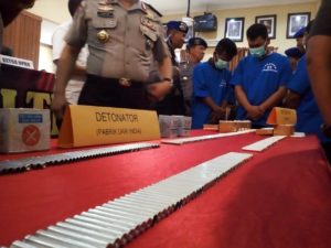 Korpolair Polri Bersama Polda Sultra Berhasil Ungkap Kasus Bahan Peledak