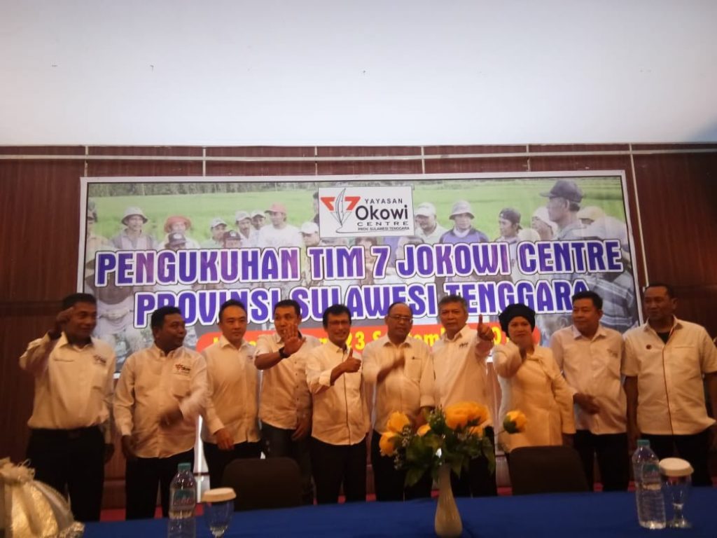 Tim 7 Jokowi Centre Sultra Resmi Terbentuk