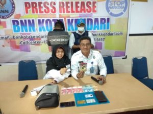 BNN Kota Kendari Kembali Amankan Pengedar Narkoba Jenis Sabu