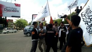 Polisi Bubarkan Paksa Aksi Demo Gema Pembebasan Wilayah Sultra, Ini Sebabnya!