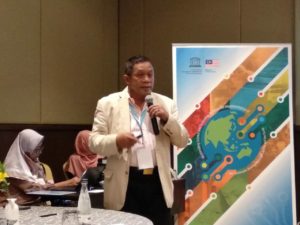 Jadi Pembicara Dalam Giat UNESCO Office Jakarta, Hugua Bahas Peningkatan Mutu Lingkungan