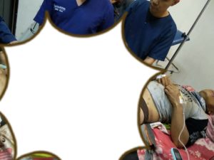 Dilindas Excavator, Kaki Karyawan PT. SHES Diamputasi