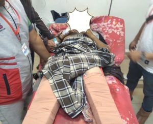 Kronologi Terlindasnya Kaki Pegawai PT. SHES