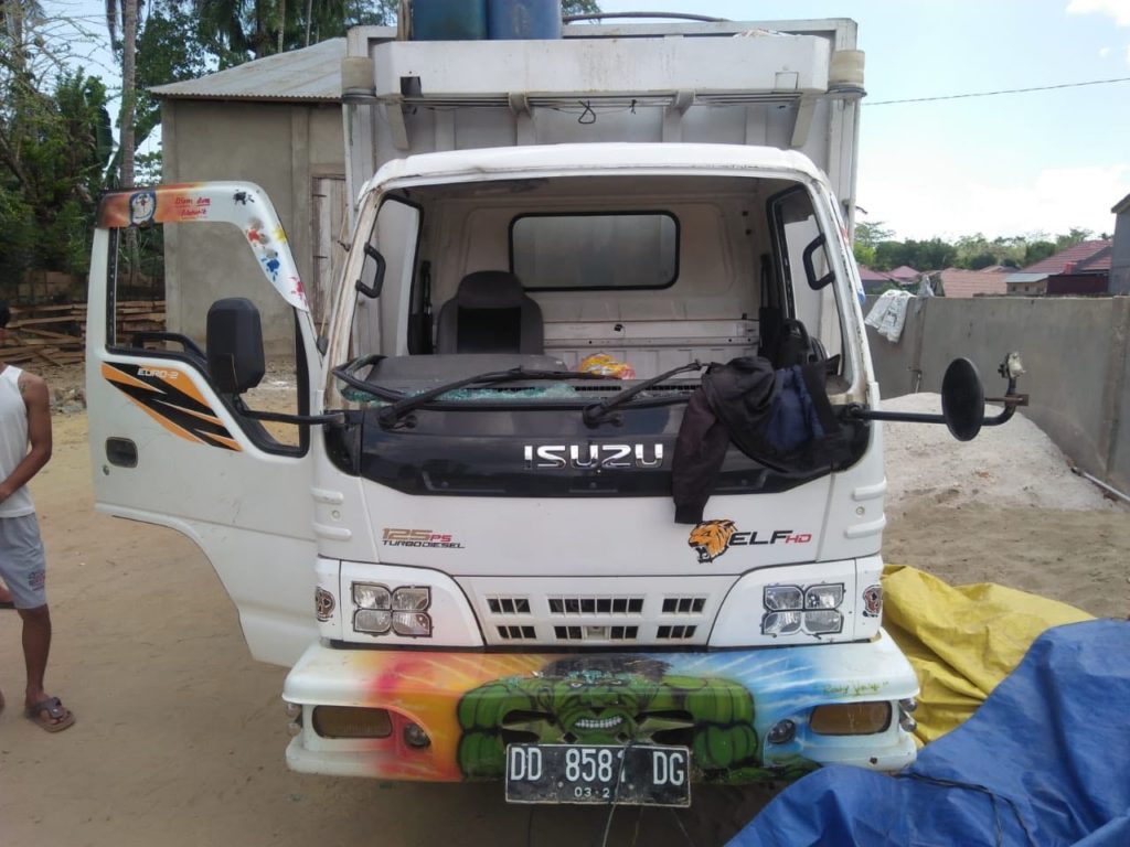 Hendak Pulang ke Kendari, Mobil Pengantar Bantuan Bencana Palu Diserang OTK
