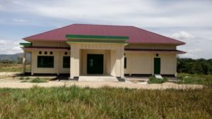 Pembangunan Balai Pertemuan BPPT Distanak Sultra Rampung