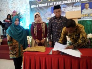 Kepala Kantor UPP Kelas III Langara Berganti