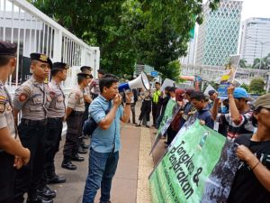 Sambangi Kementrian ESDM, FORSEMESTA Minta IUP PT. Babarina Putra Sulung Dicabut