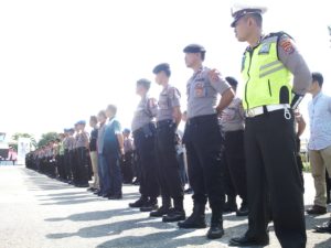 Ratusan Personil TNI Polri Amankan Deklarasi Jokowi-Amin