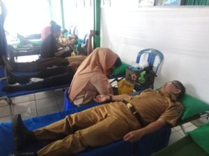 Wali Kota Kendari Ikut Serta Dalam Donor Darah SMAN 4 Kendari