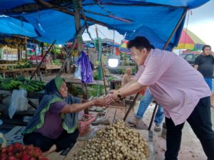Yudhianto Mahardika Janji Benahi Pasar Panjang