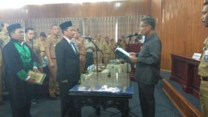 Dirut PDAM Tirta Anoa Kota Kendari Resmi Dilantik