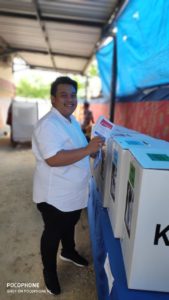 Yudhianto Mahardika Menang Telak di TPS 19 Kelurahan Wua-wua