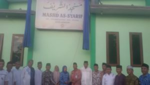 Resmikan Masjid As Syarif Rahandouna, Ini Pesan Sekot Kendari