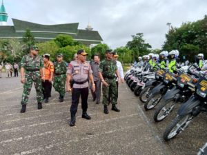 Apel Gelar Pasukan, TNI-Polri dan Pemda Siap Amankan Lebaran Idulfitri 1440 H