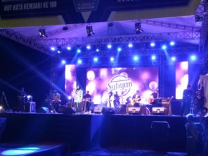 Nissa Sabyan Sukses Hibur Ribuan Warga Kota Kendari