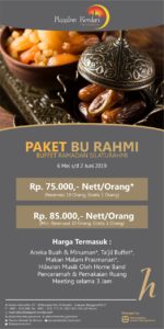 Plaza Inn Kendari Hadirkan Promo Buka Puasa Dengan Bu Rahmi