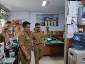 Sulkarnain Lakukan Sidak di Kantor Walikota