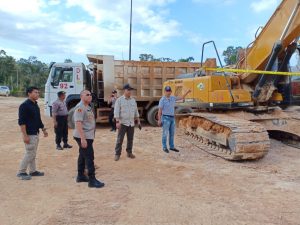 Menambang Tanah Uruk Tanpa IUP, Polda Sultra Tindak Tegas PT. OSS
