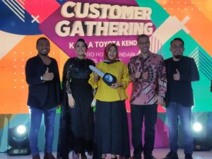 Customer Gathering Kalla Toyota Kendari Dimeriahkan Artis Ibukota