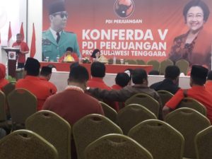 Abu Hasan Terpilih Nakhodai DPD PDIP Sultra