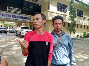 Setelah Menghadang Excavator, Tiga Warga Konkep Penuhi Undangan Klarifikasi di Mapolda Sultra