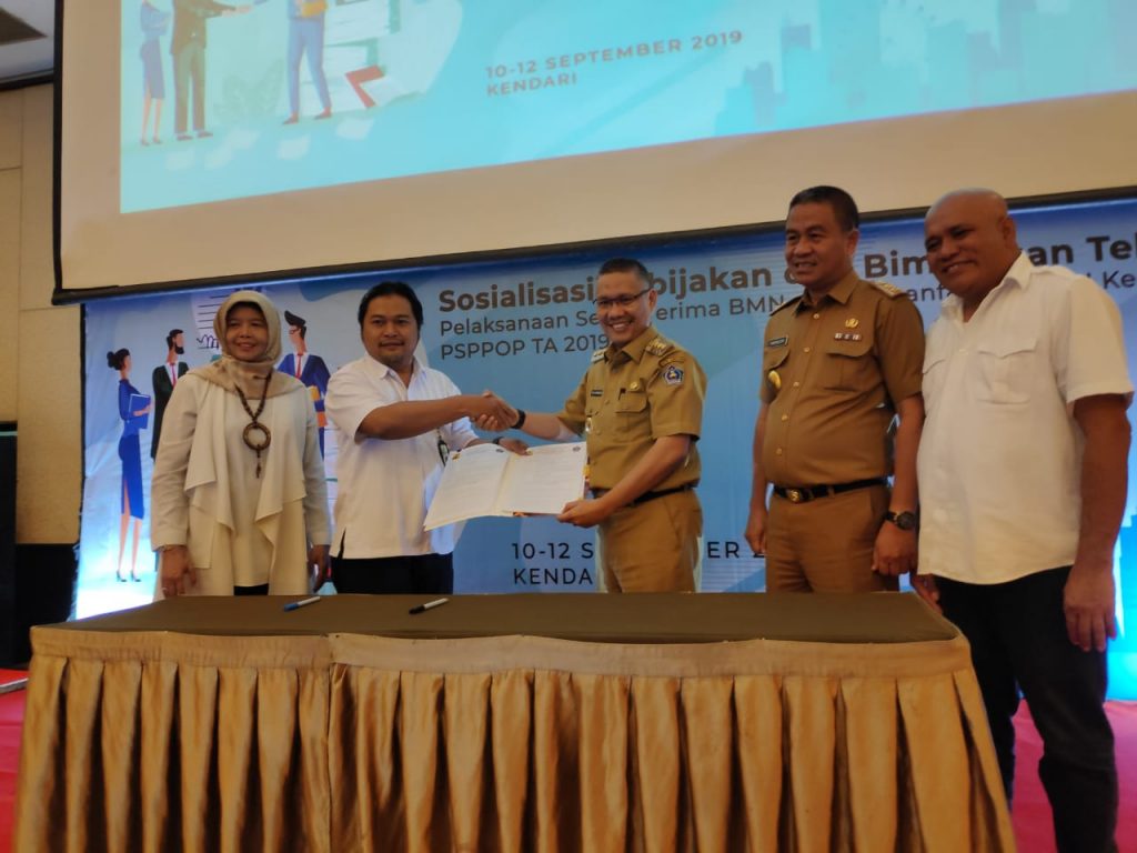 Pemkot Kendari Terima Aset Kebun Raya Dari Kementerian PUPR