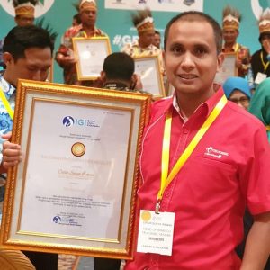 Manager Telkomsel Kendari Jadi Salah Satu Penerima Penghargaan API 2019